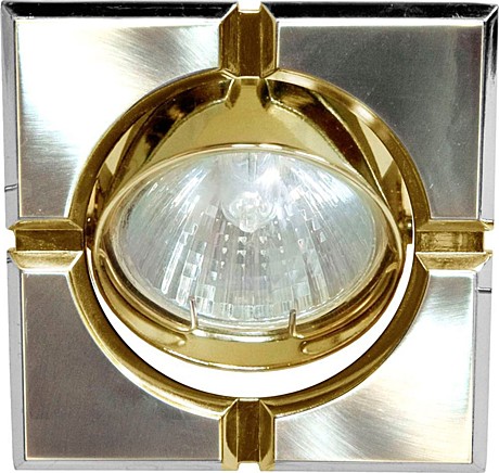 Светильник точечный 098ТS титан-золото MR16 Feron