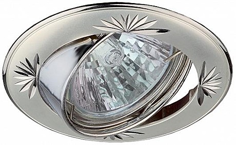 Светильник точечный KL3A PS/N серебро / никель MR16 ЭРА